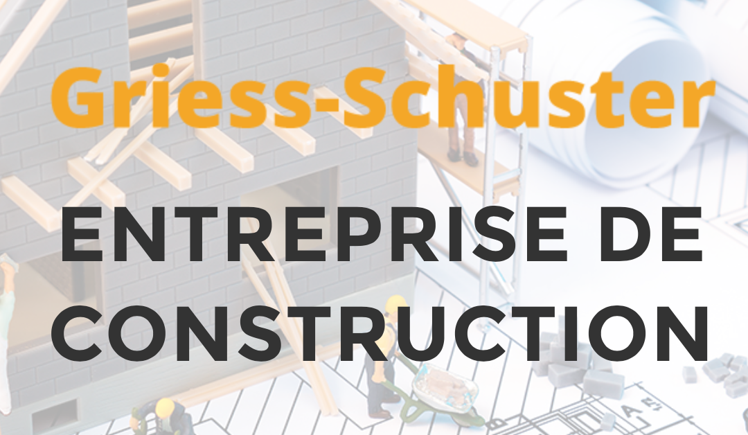 Site internet pour l’entreprise de construction Griess Shuster